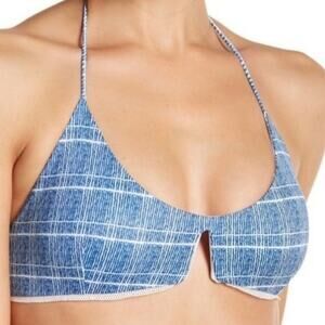 TAVIK SWIMWEAR Cassis Swim Top Off The Grid Blue